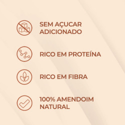Manteiga de Amendoim 100% Natural 1 kg