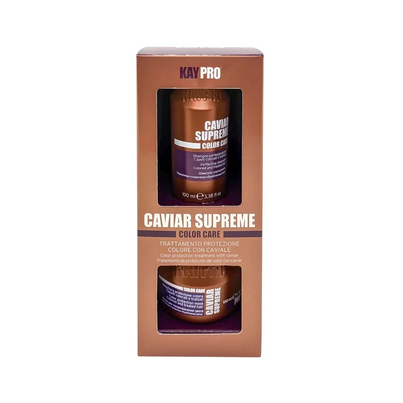 Kit Mini Size Kaypro Caviar Supreme Cabelos Colorados
